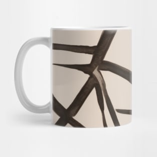 Pentagram Beige Shadow Silhouette Anime Style Collection No. 270 Mug